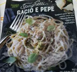 Trader Joe's pasta Cacio e Pepe