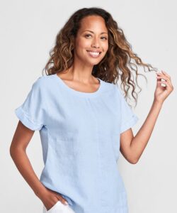 Linen tee shirt