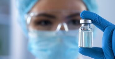 Woman researcher science-based skincared