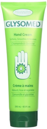 Green tube of Glysomed hand cream