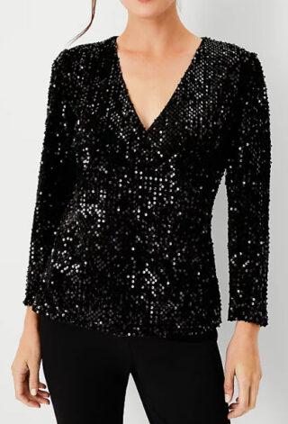 Ann Taylor sequined top