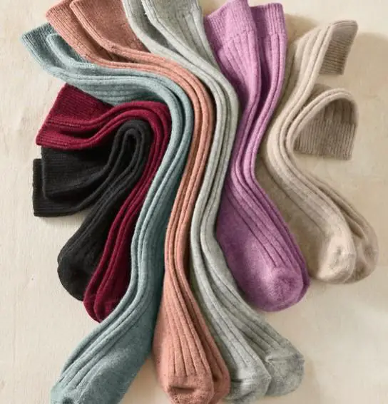 cashmere socks from Garnet Hill