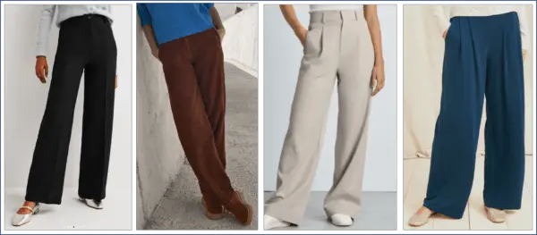 Wide-er leg pants are perfect for women over 60. Here's how to style ...