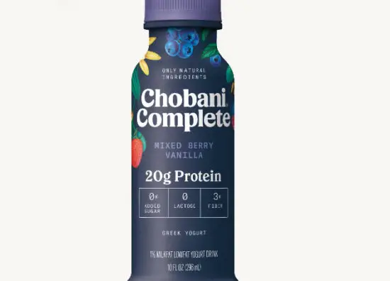 Chobani complete high protein beverage