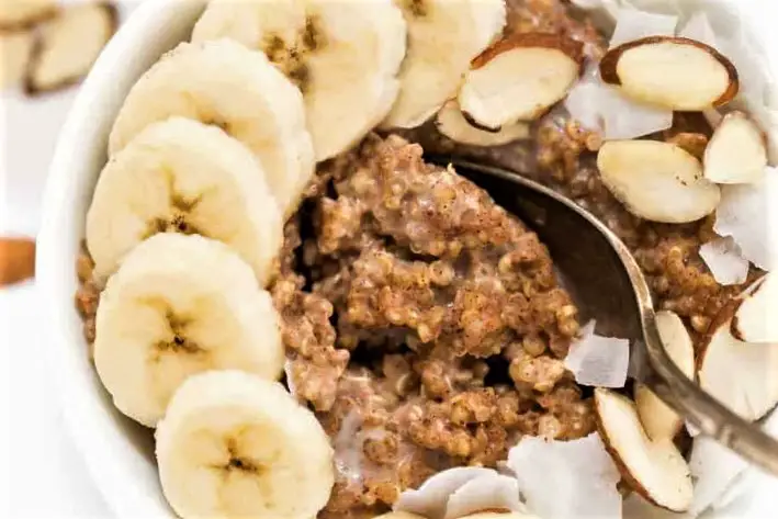 High protein quinoa bowl