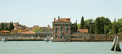 Viewe of Casimo degli Spiriti Venice from water