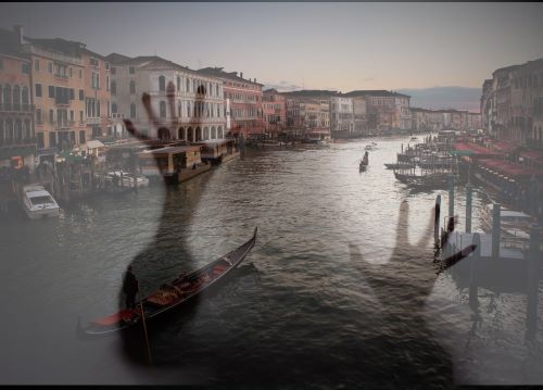 Image of spirit and Venice canal