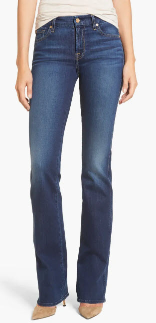 Bootcut jeans inn dark blue