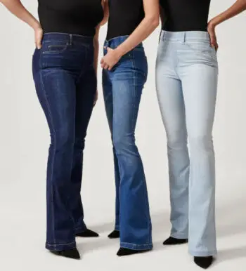 Spanx flare jeans best for women over 60
