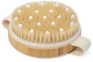 dry body brush for smooth skin