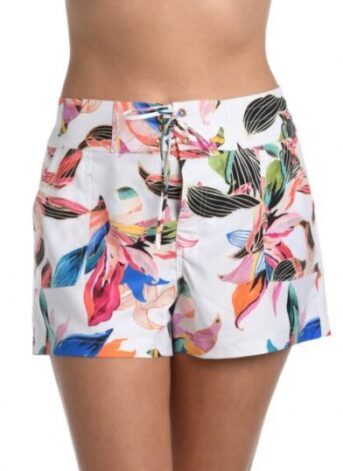 Tropicl patteren board shorts by La Blanca