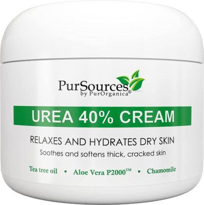 Urea cream for dry cracked feet