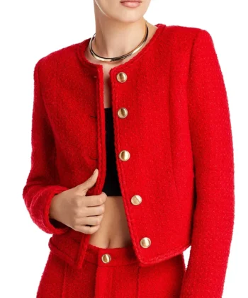 Red ladies jacket