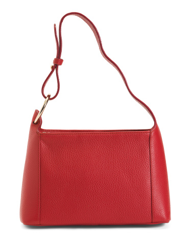 Classic red shoulder bag