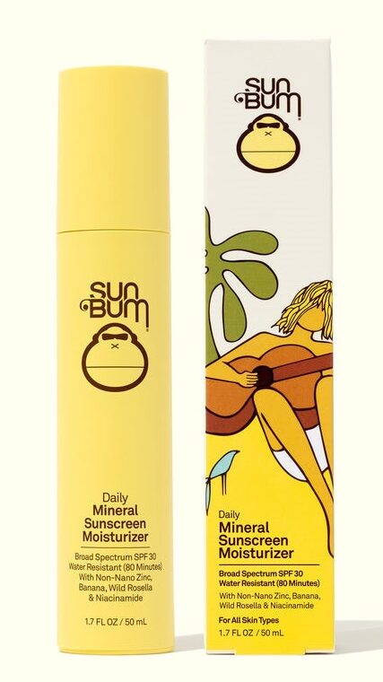 Sun Bum daily mineral sunscreen moisturizer