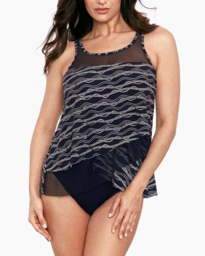 Miraclesuit Linked In Tankini Top
