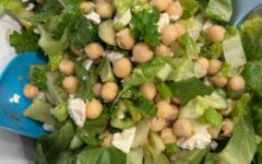 Chopped green salad from New York Times