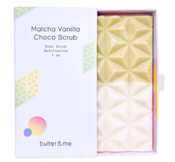 Choco Bar Bath scrub Mother's Day gift for women over 60