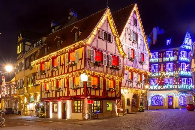 Colmar decorated for Christmas