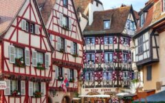Colmar, Alsace, at Christmas